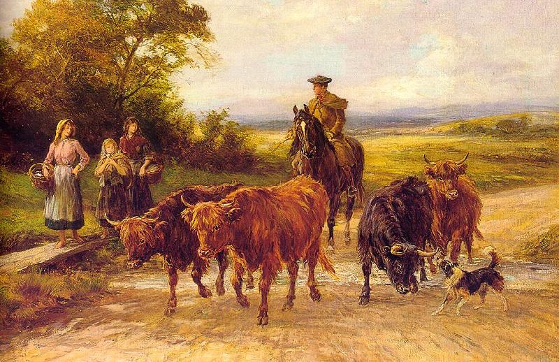 Heywood Hardy The Handsome Drover oil painting picture